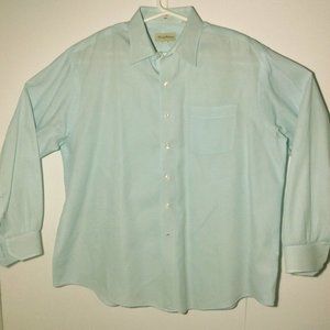 Tommy Bahama Mens Light blue 100% Silk Long Sleeve